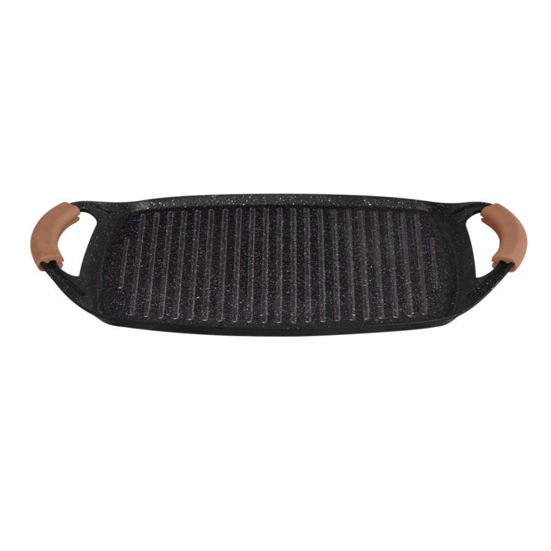 PŁYTA GRILLOWA 47x29cm BERLINGER HAUS BH-8164 ROSE GOLD - obrazek 2