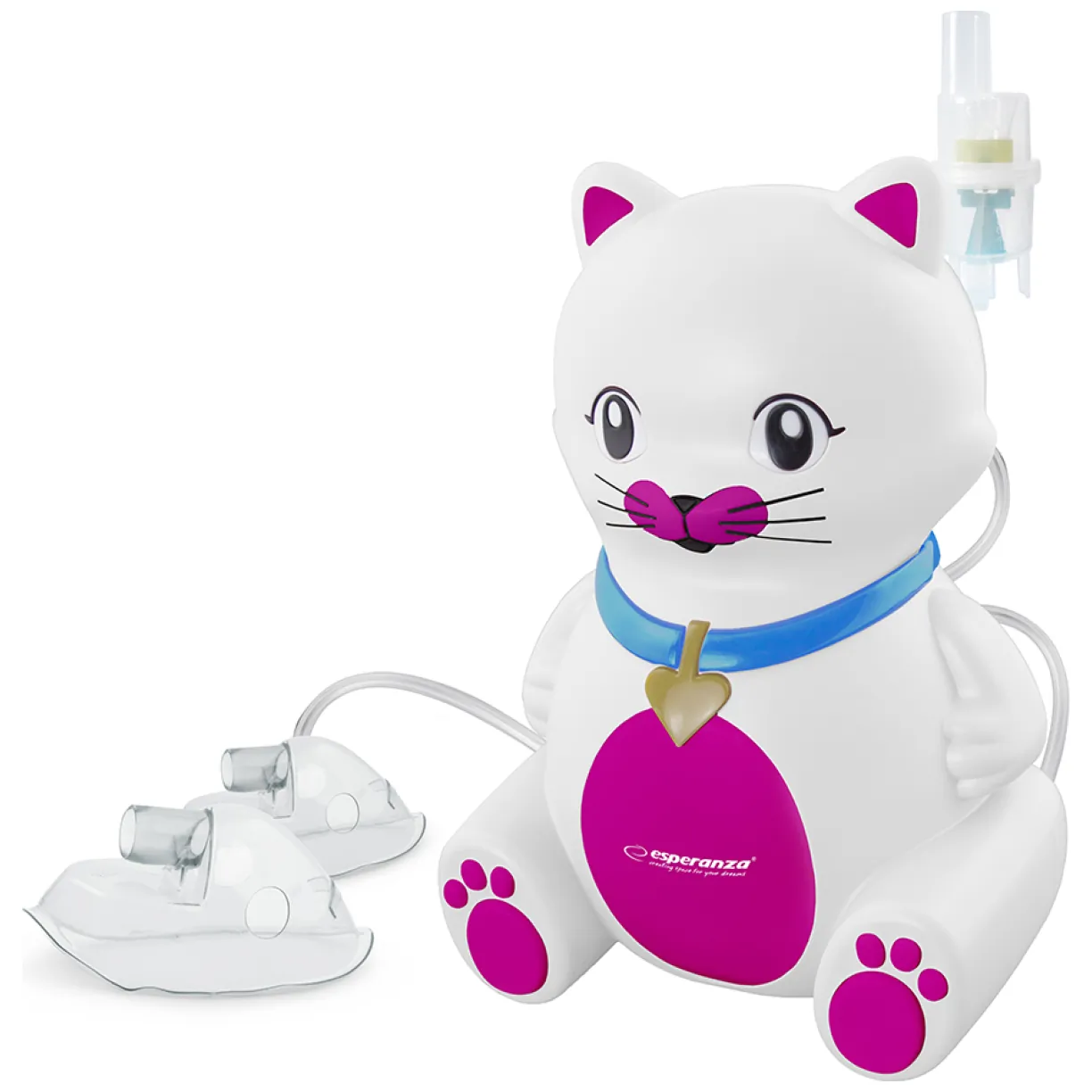 ECN003 Esperanza inhalator/nebulizator kompresorowy kitty - obrazek 2