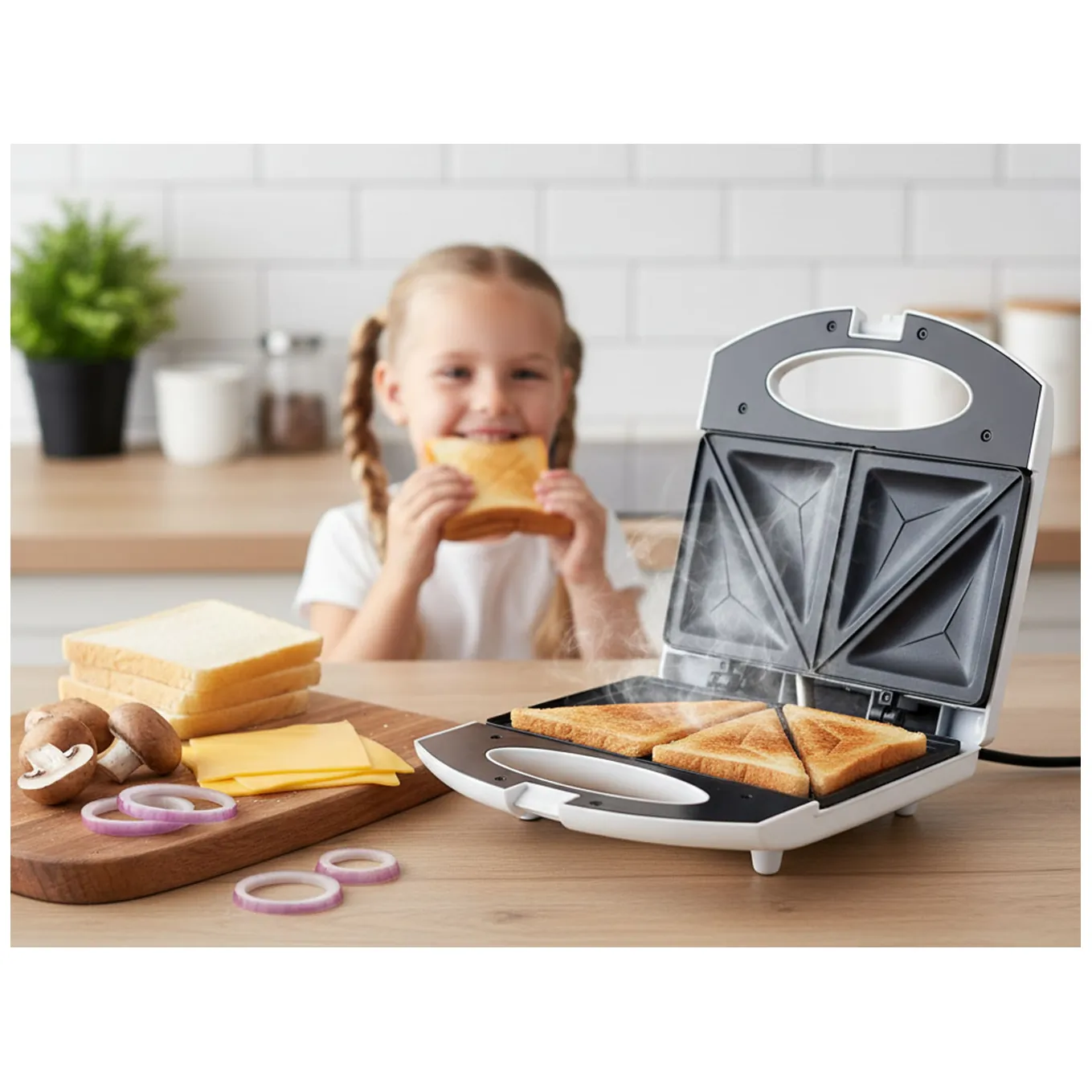 TKT006W Titanum opiekacz do kanapek fontina 1000w - obrazek 7