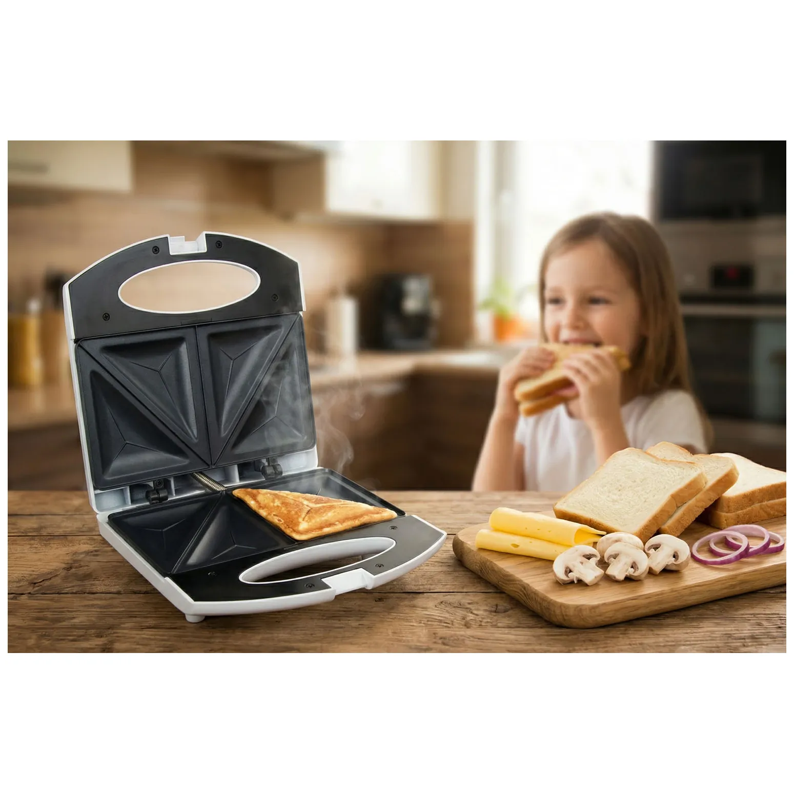 TKT006W Titanum opiekacz do kanapek fontina 1000w - obrazek 8