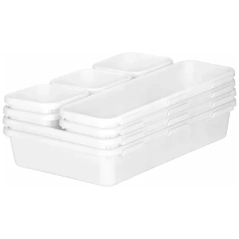 AG641C Modułowy organizer 8szt biały