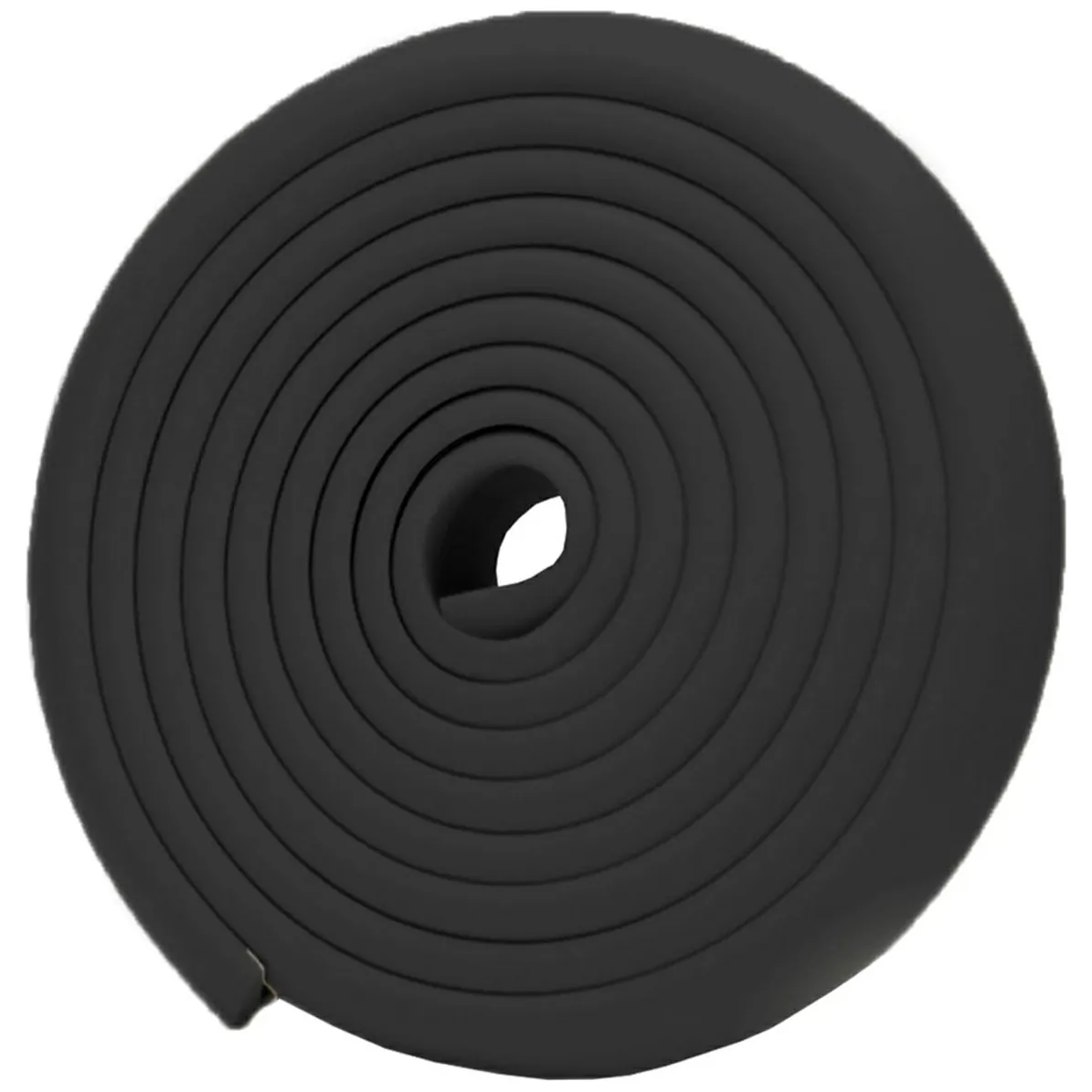 AG444B Taśma zabezp. rogi black 2m gruba - obrazek 2