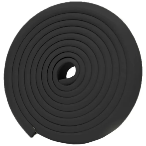 AG444B Taśma zabezp. rogi black 2m gruba