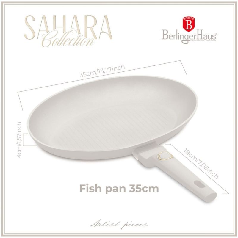 PATELNIA TYTANOWA DO RYB BERLINGER HAUS BH-8074 SAHARA - obrazek 8