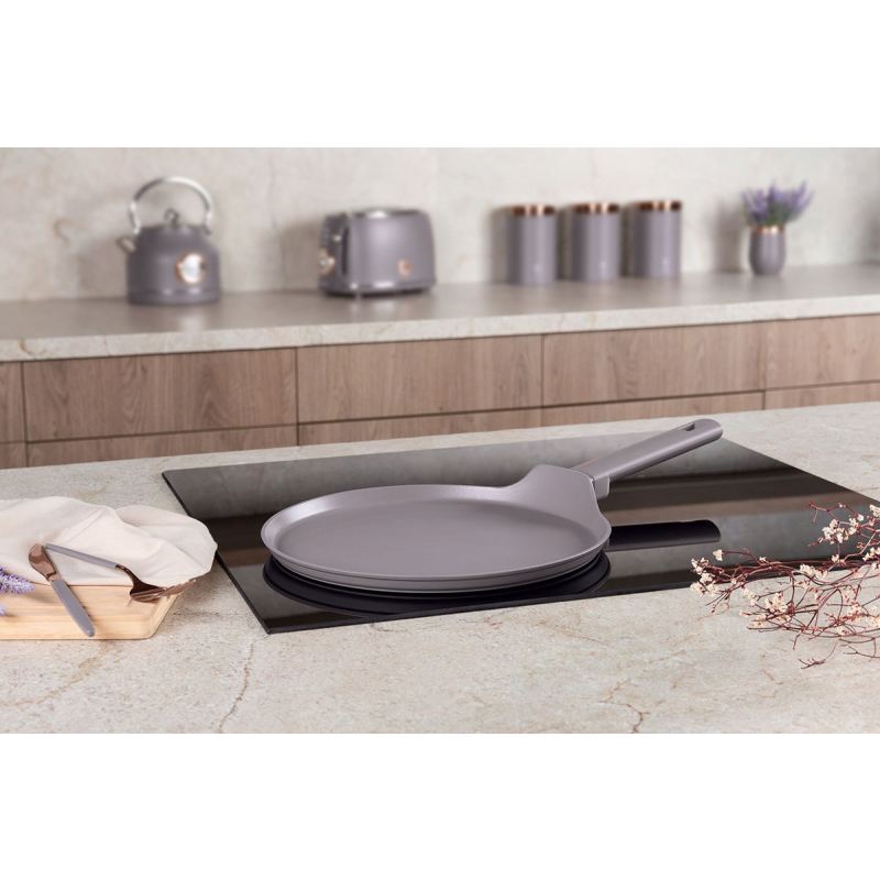 PATELNIA TYTANOWA DO NALEŚNIKÓW 28cm BERLINGER HAUS BH-8086 TAUPE - obrazek 3