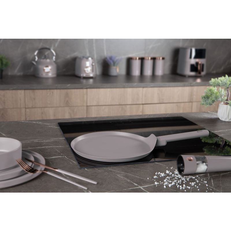 PATELNIA TYTANOWA DO NALEŚNIKÓW 28cm BERLINGER HAUS BH-8086 TAUPE - obrazek 4