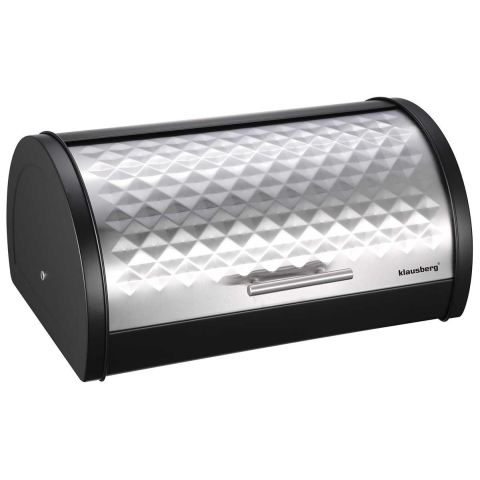 CHLEBAK STALOWY POKRYWĄ DIAMOND KLAUSBERG KB-7454