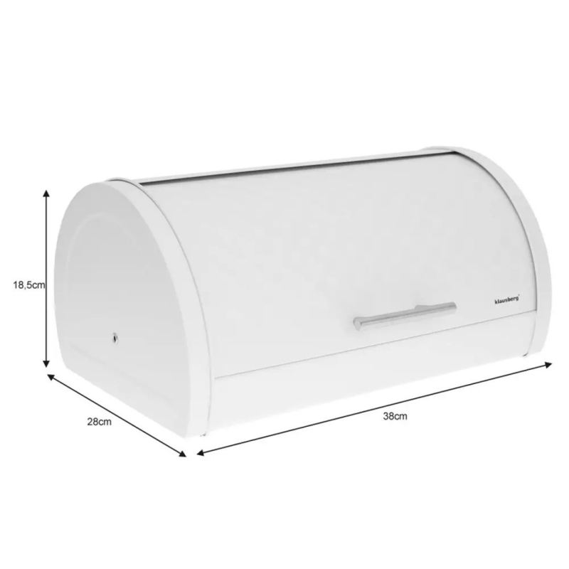 CHLEBAK STALOWY Z POKRYWĄ DIAMOND KLAUSBERG KB-7518 - obrazek 4