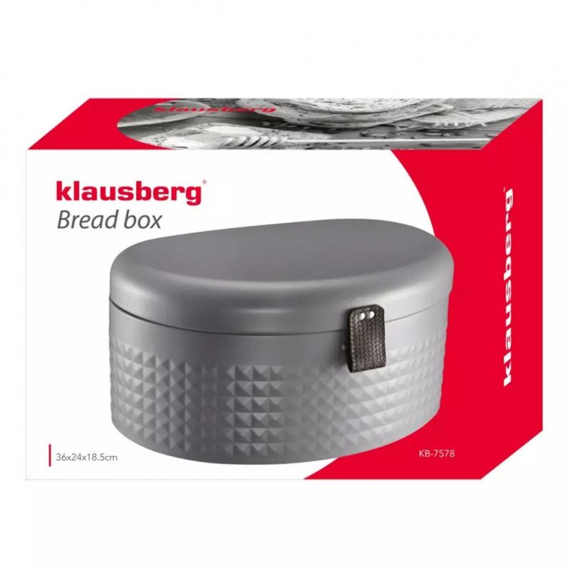 CHLEBAK STALOWY KLAUSBERG KB-7578 - obrazek 2