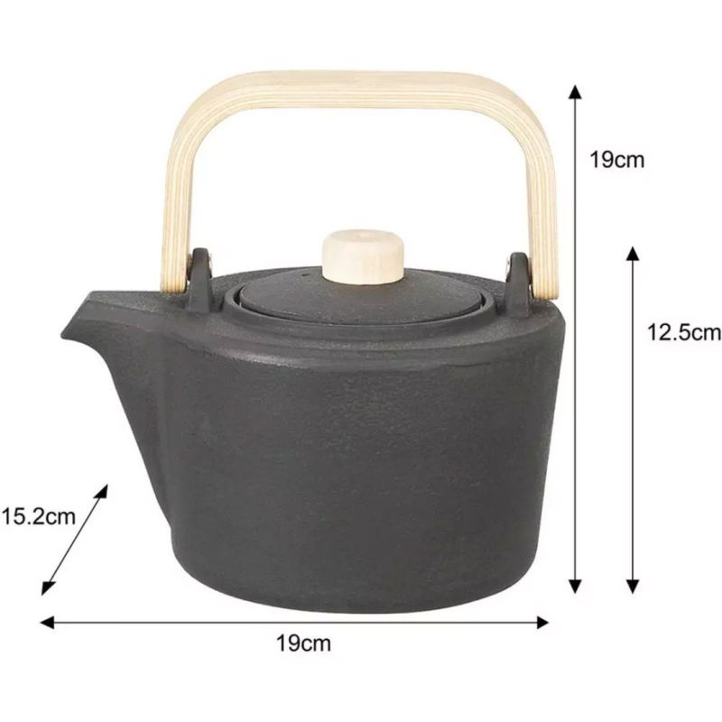 ZAPARZACZ ŻELIWNY DZBANEK 1,3L Z FILTREM KINGHOFF KH-1845 - obrazek 11