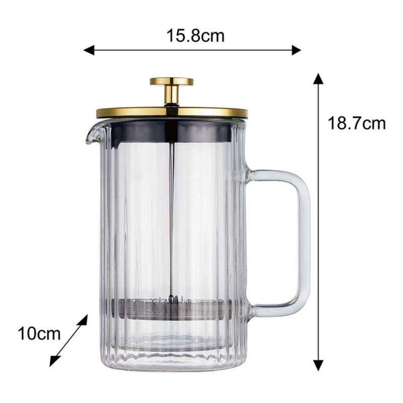 ZAPARZACZ TŁOKOWY DO KAWY/HERBATY TERMICZNY 600ml KLAUSBERG KB-7760 - obrazek 10