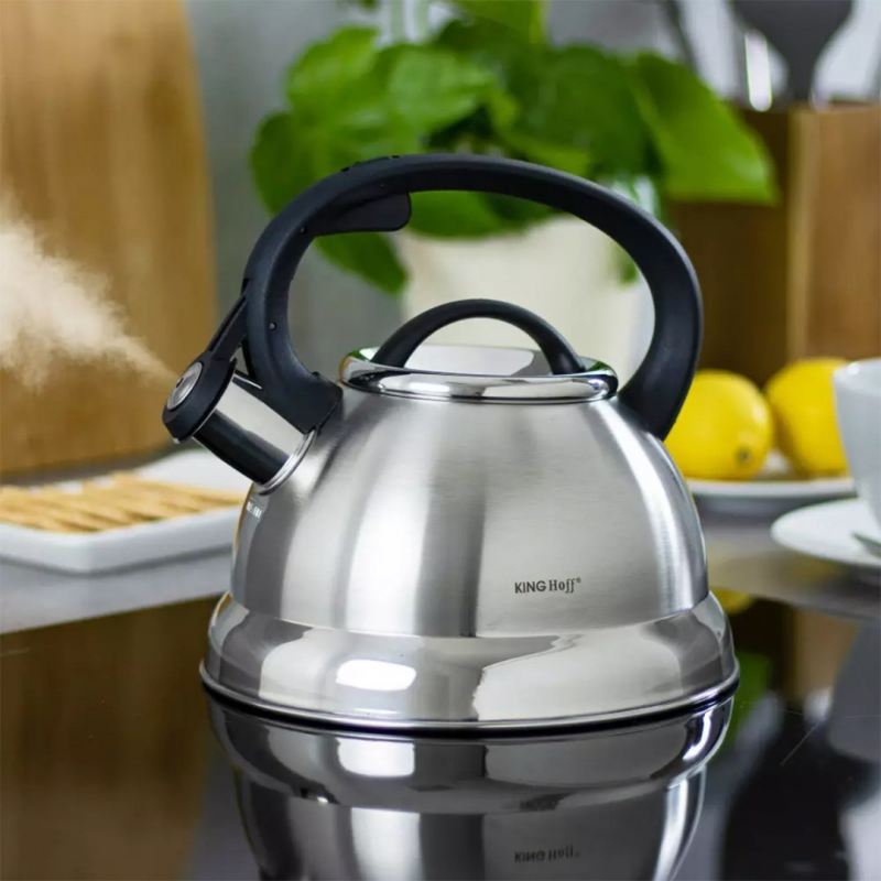 CZAJNIK 2,3L Z GWIZDKIEM KINGHOFF KH-3774 - obrazek 2