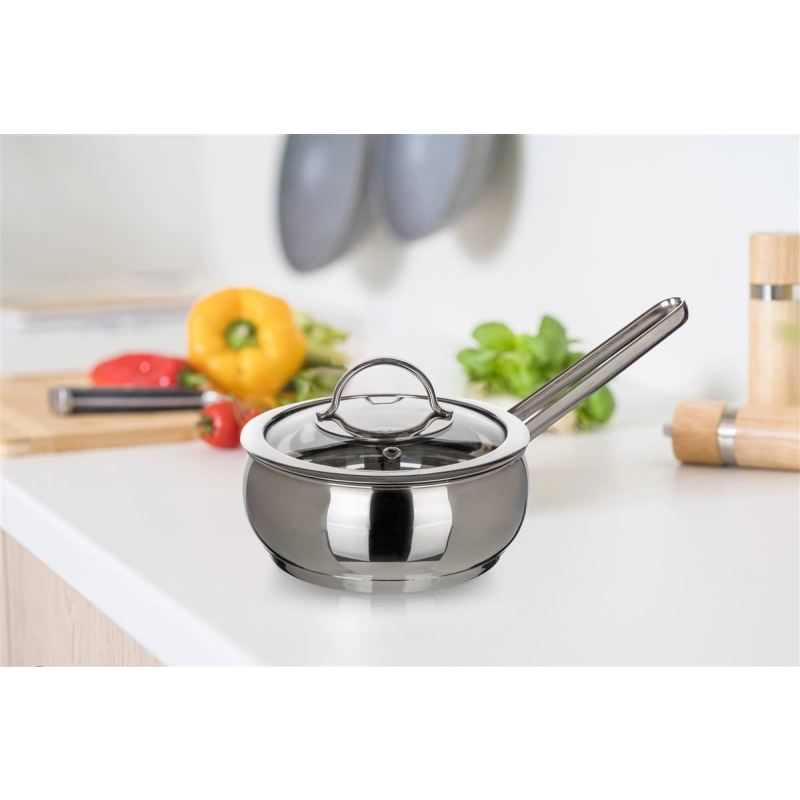 MINI RONDELEK 14cm Z POKRYWĄ BANQUET PICCOLO BELLY 950ml - obrazek 2