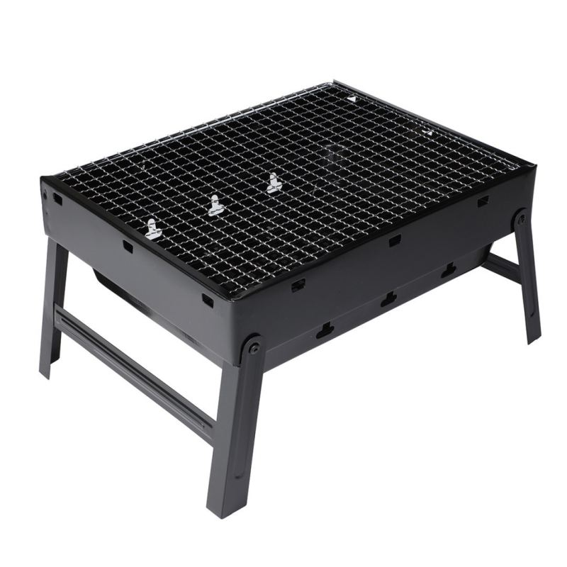 MINI GRILL WĘGLOWY TURYSTYCZNY PRZENOŚNY WALIZKA - obrazek 3