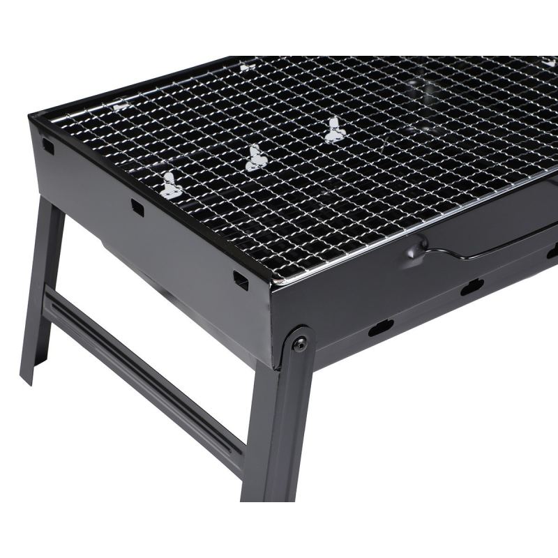 MINI GRILL WĘGLOWY TURYSTYCZNY PRZENOŚNY WALIZKA - obrazek 5