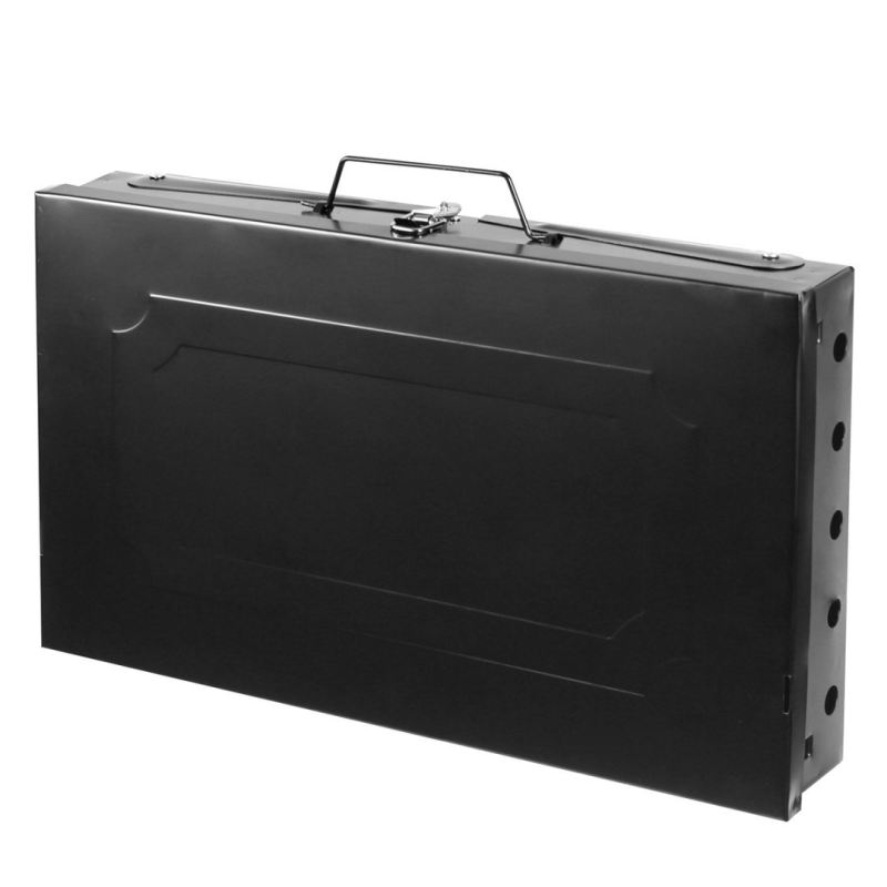 MINI GRILL WĘGLOWY TURYSTYCZNY PRZENOŚNY WALIZKA 2644 - obrazek 4