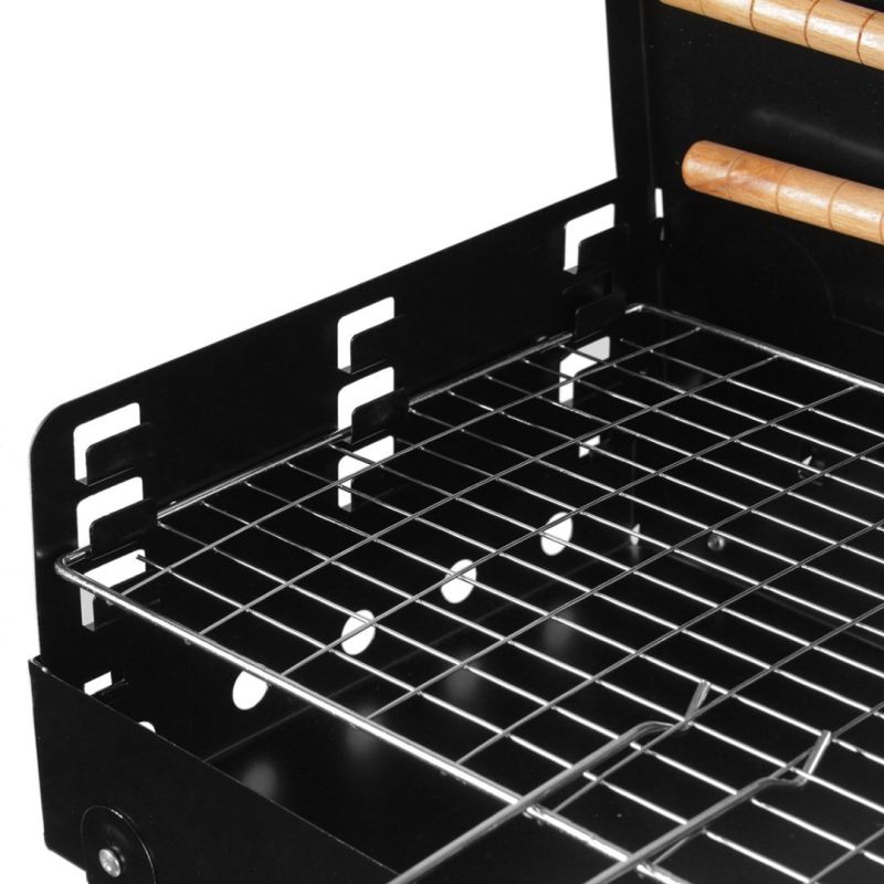 MINI GRILL WĘGLOWY TURYSTYCZNY PRZENOŚNY WALIZKA 2644 - obrazek 6