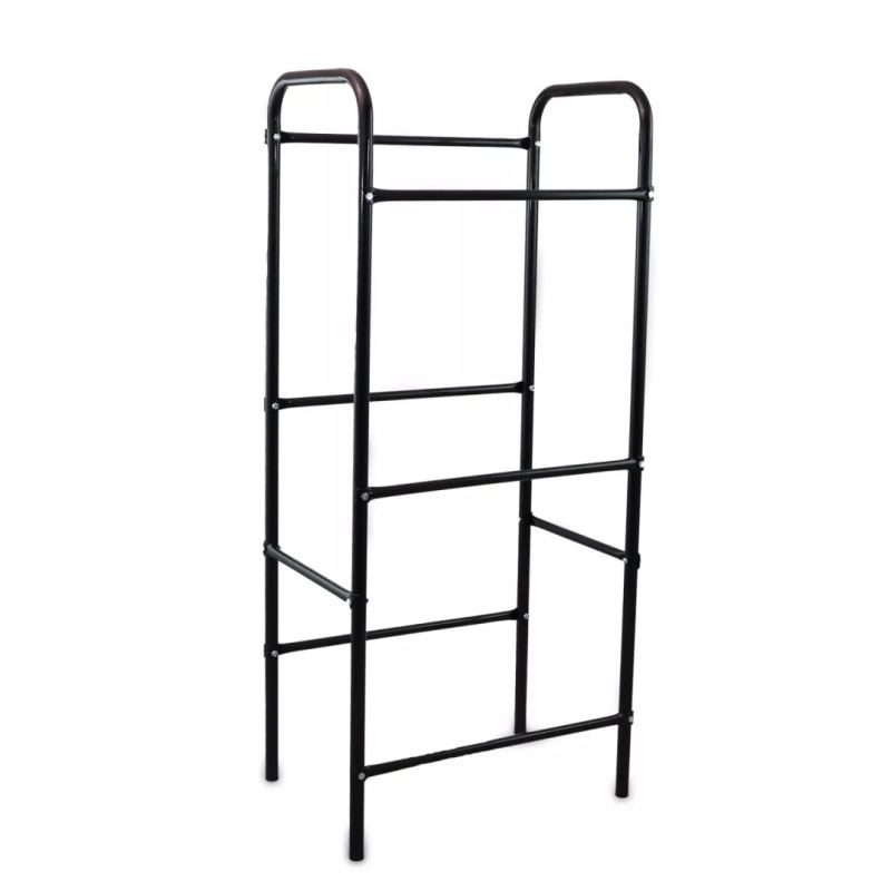 Metalowy Regał na 3 Skrzynki z Napojami Stabilny Organizer 116x50x34 cm - obrazek 2