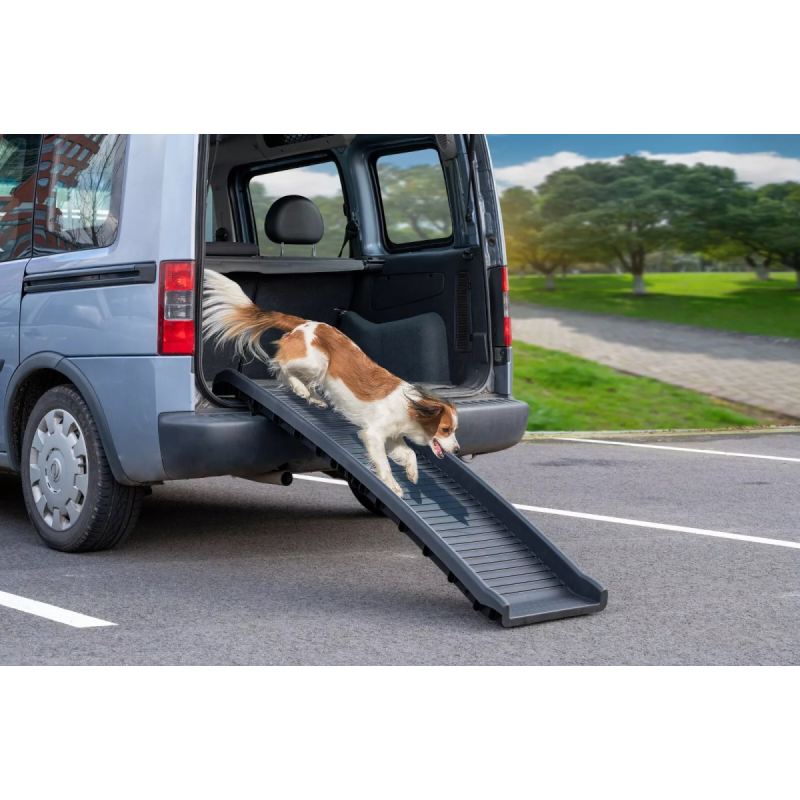 Rampa Kładka Dla Psów do samochodu Składana Przenośna 90kg Ergonomiczna - obrazek 5