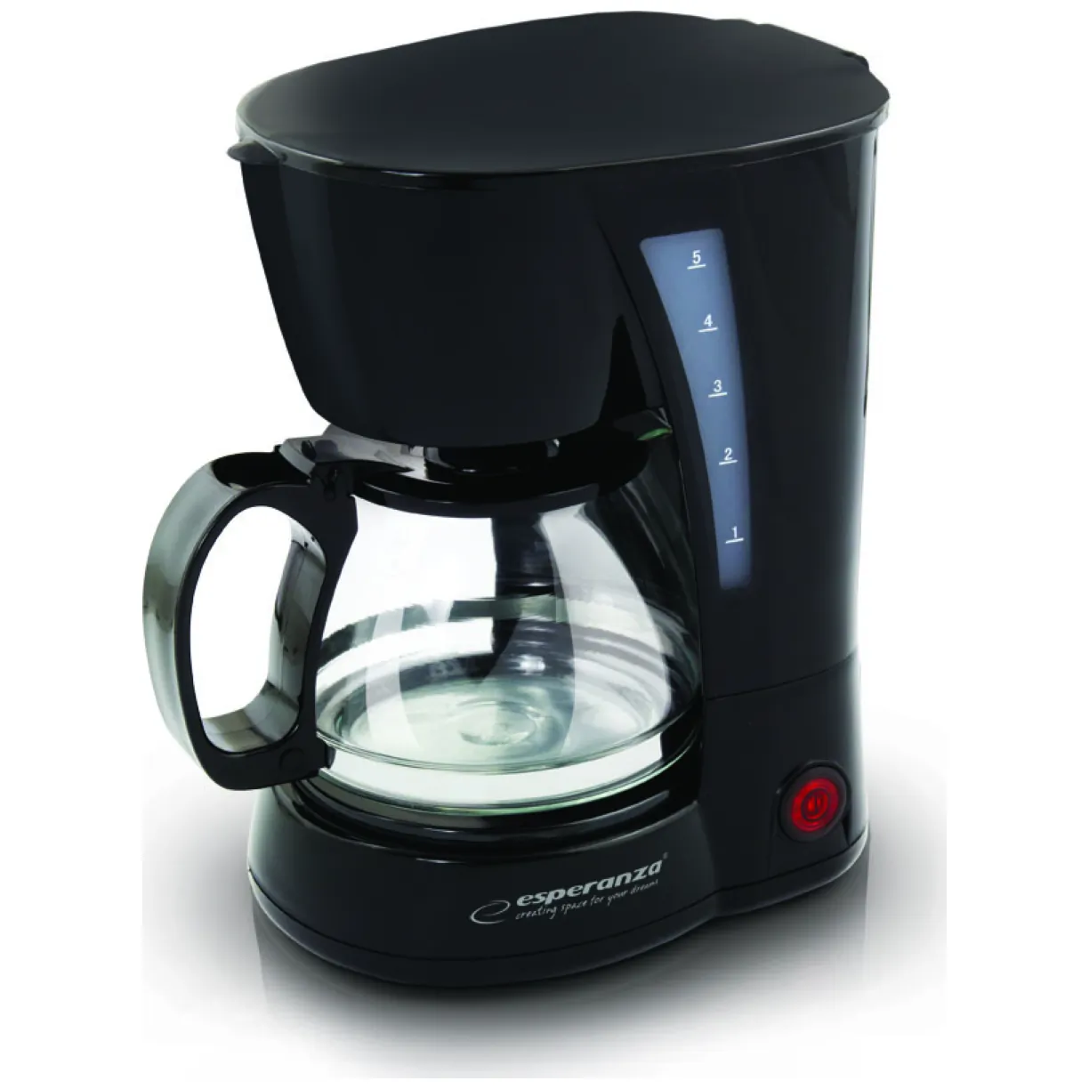EKC006 Esperanza ekspres do kawy przelewowy robusta 0.6 l