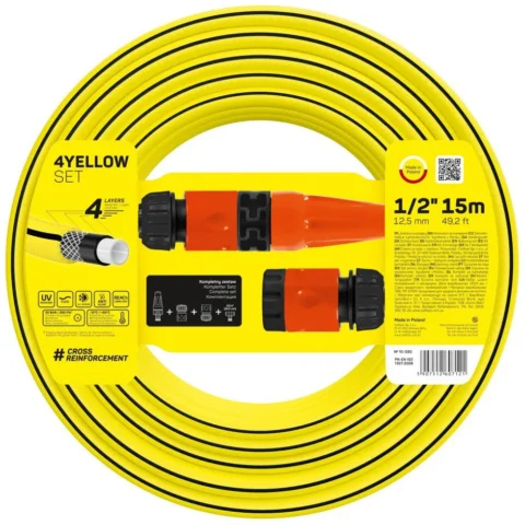 Zestaw zraszający 4YELLOW 1/2" 15 m