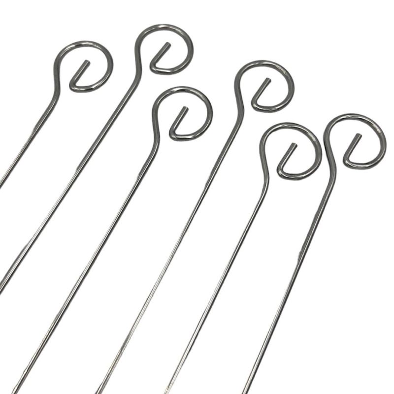 SZPILKI SZPIKULCE STALOWE 60cm DO SZASZŁYKÓW E-6241 - obrazek 3