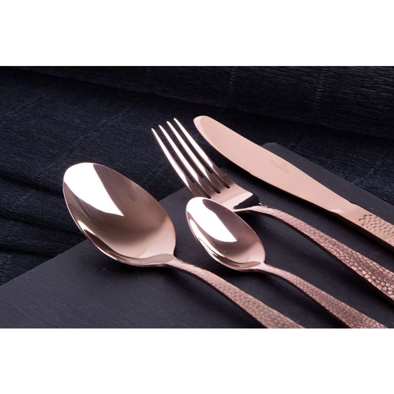 SZTUĆCE 24 ELEM. BERLINGER HAUS BH-2619 ROSE GOLD - obrazek 4