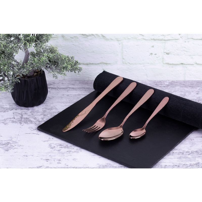 SZTUĆCE 24 ELEM. BERLINGER HAUS BH-2619 ROSE GOLD - obrazek 6