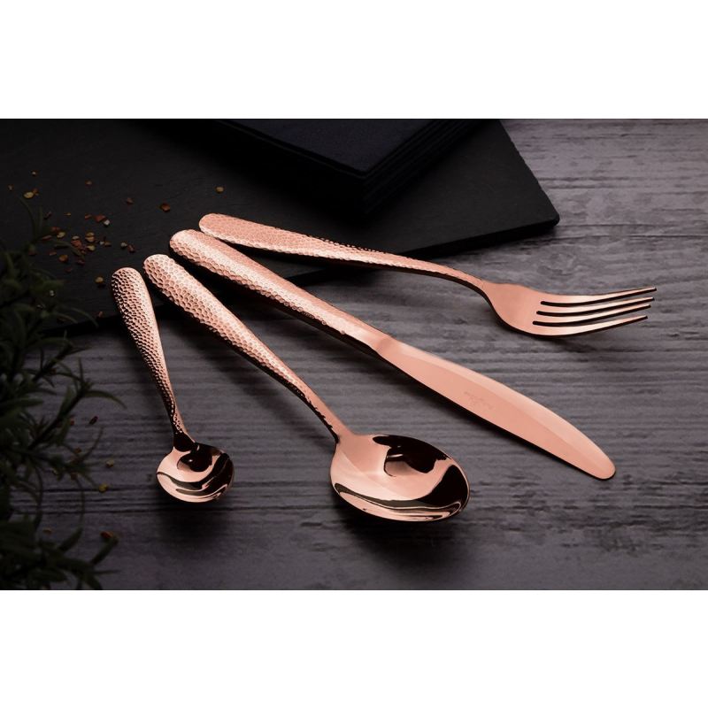 SZTUĆCE 24 ELEM. BERLINGER HAUS BH-2619 ROSE GOLD - obrazek 9