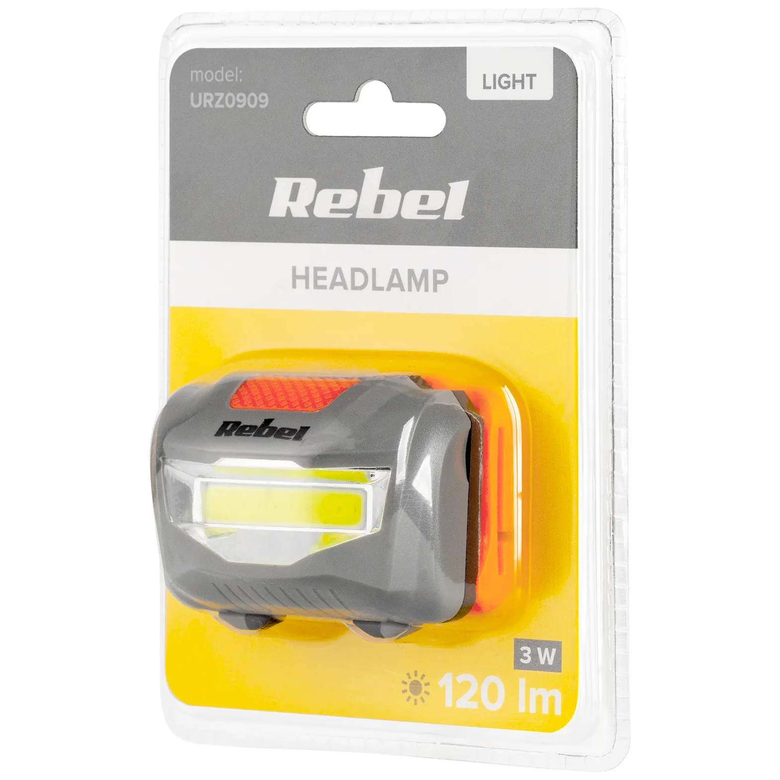 Latarka czołowa Rebel 3W (COB) - obrazek 4
