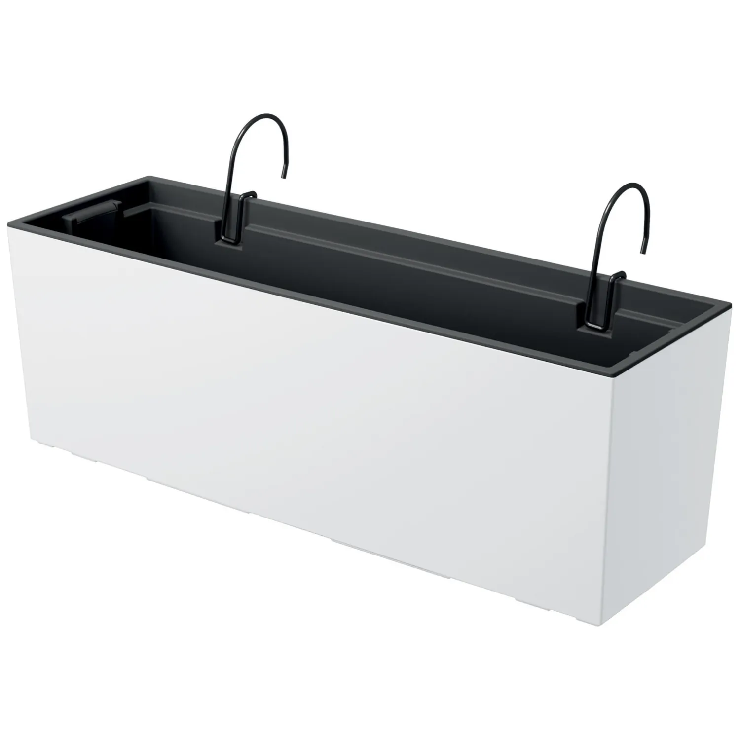 Doniczka z hakami Urbi Case DUC600W biała