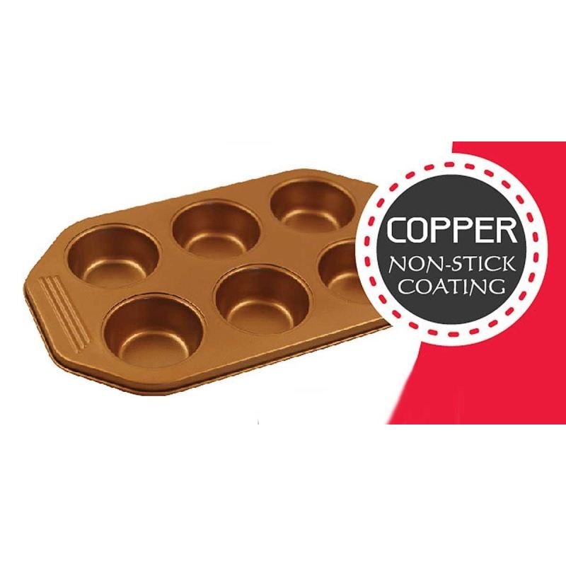 FORMA BLACHA DO PIECZENIA 6 MUFFINEK KLAUSBERG KB-7375 - obrazek 2