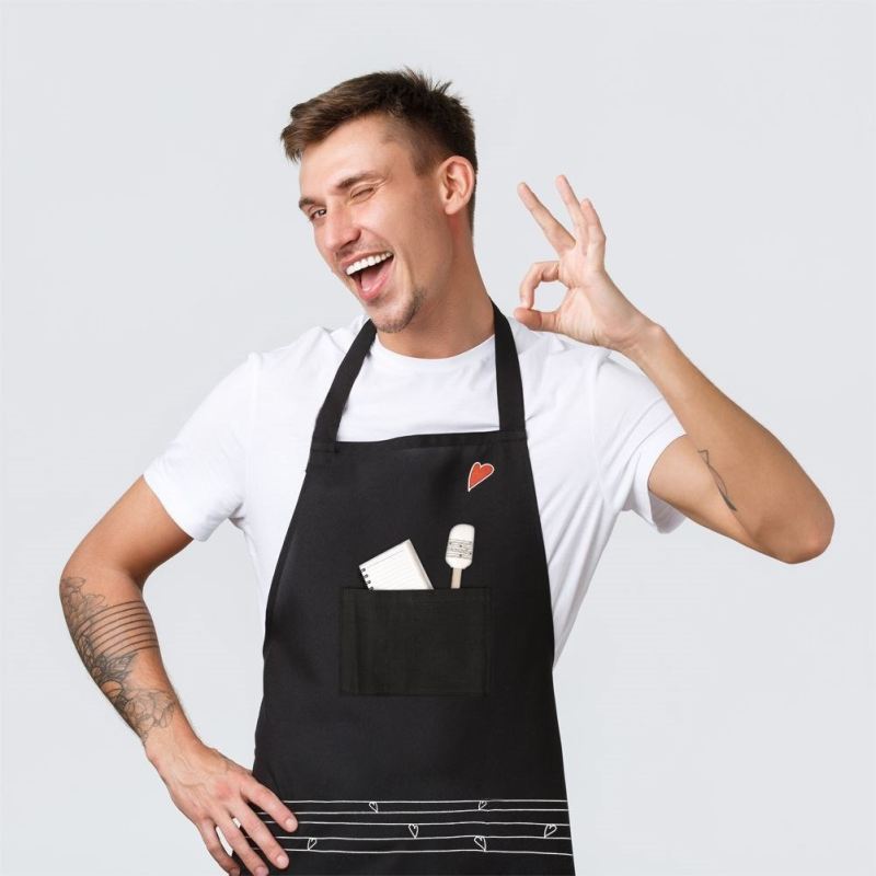 FARTUCH FARTUSZEK KUCHENNY BAWEŁNIANY OCHRONNY 960862 - obrazek 2
