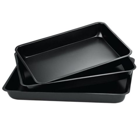 PROSTOKĄTNE FORMY DO PIECZENIA 3 SZT. KINGHOFF KH-4199