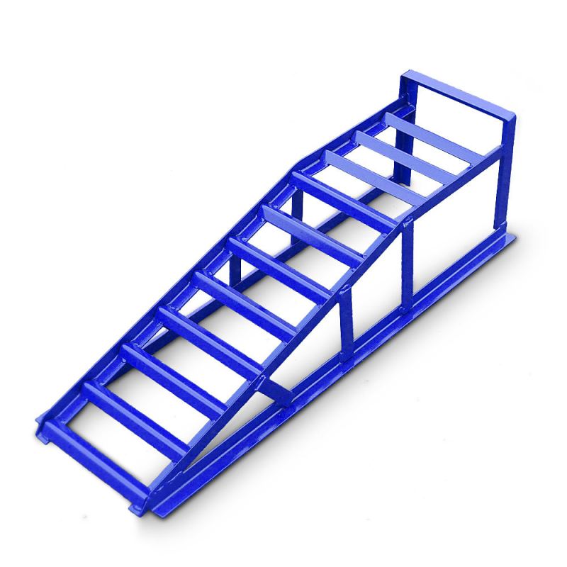 Rampy samochodowe stalowe 1500 kg antypoślizgowe szerokość 24 cm komplet - obrazek 6