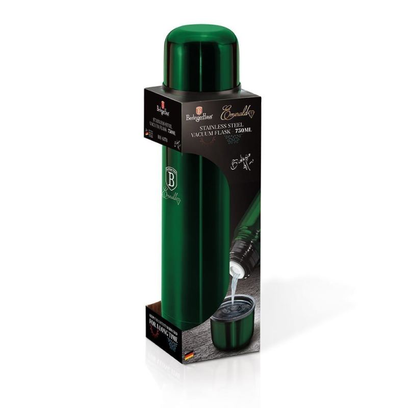 TERMOS STALOWY 0,75L BERLINGER HAUS BH-6378 EMERALD - obrazek 4