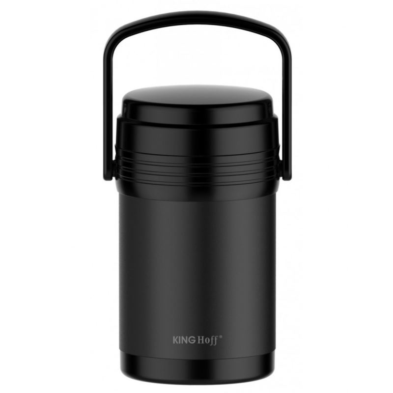 TERMOS OBIADOWY KINGHOFF 1,5L + 3 POJEMNIKI KH-1396 - obrazek 3