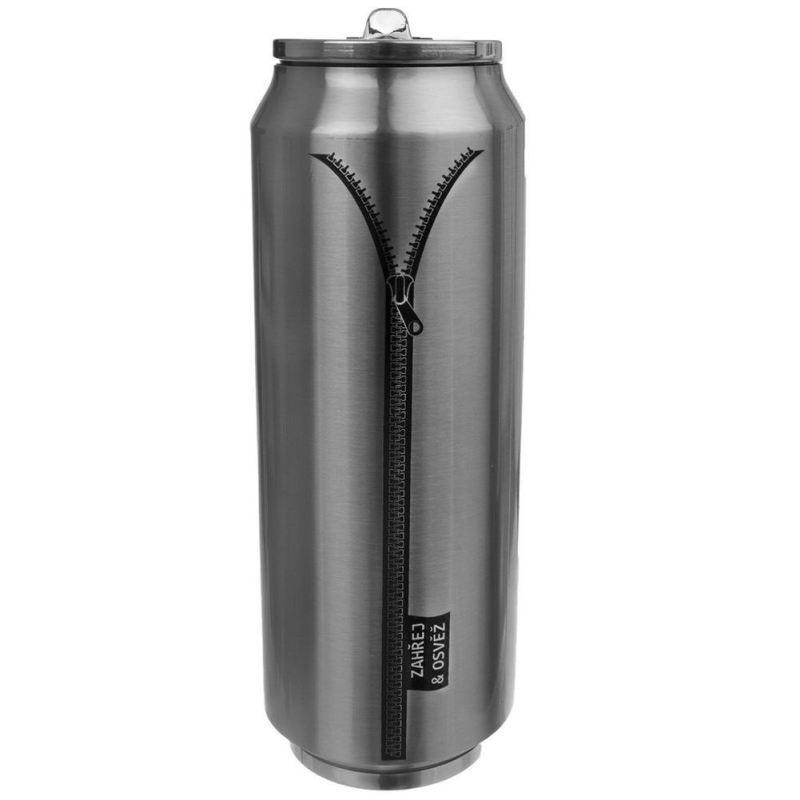 TERMOS KUBEK TERMICZNY BIDON PUSZKA 700ml 128875 - obrazek 3