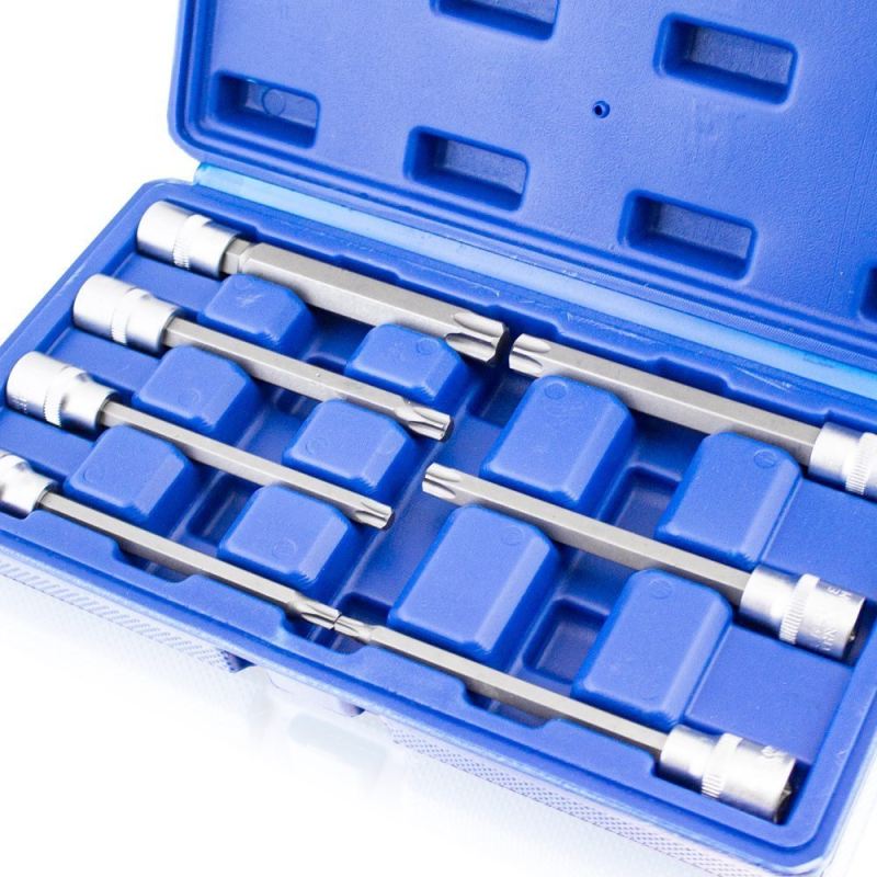 Zestaw Długich Nasadek TORX SPLINE XZN HEX 3/8" 110mm 21 el. - obrazek 5