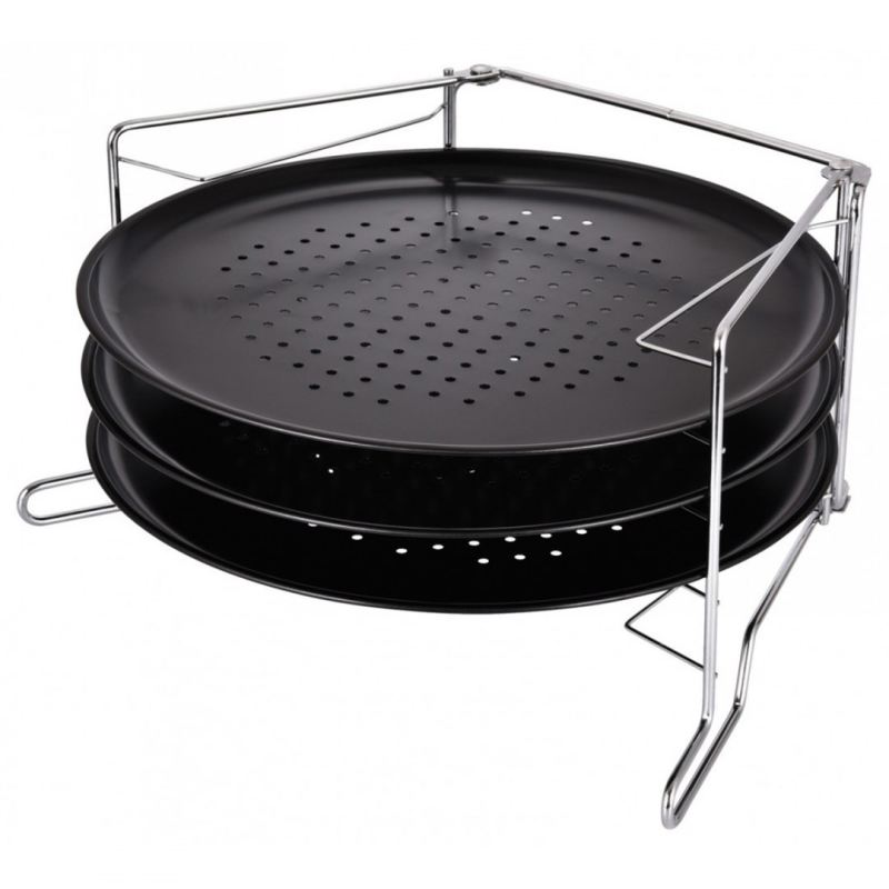 ZESTAW BLACH DO PIECZENIA PIZZY KINGHOFF KH-1480 - obrazek 2