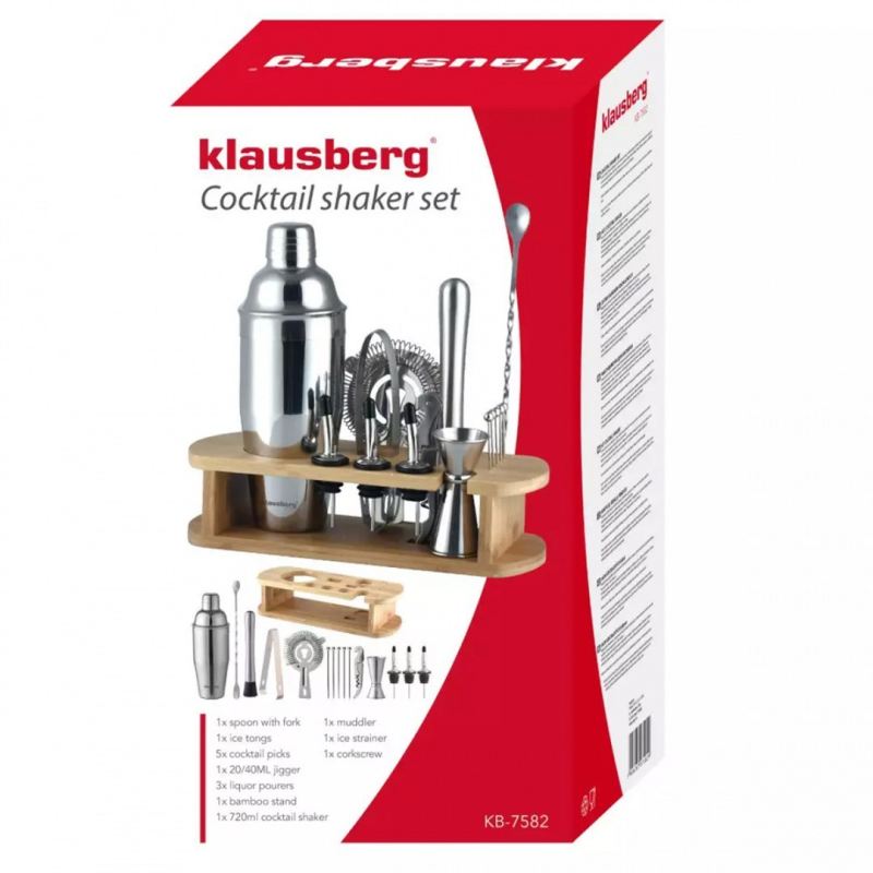 ZESTAW BARMAŃSKI 16 ELEMENTÓW KLAUSBERG KB-7582 - obrazek 4