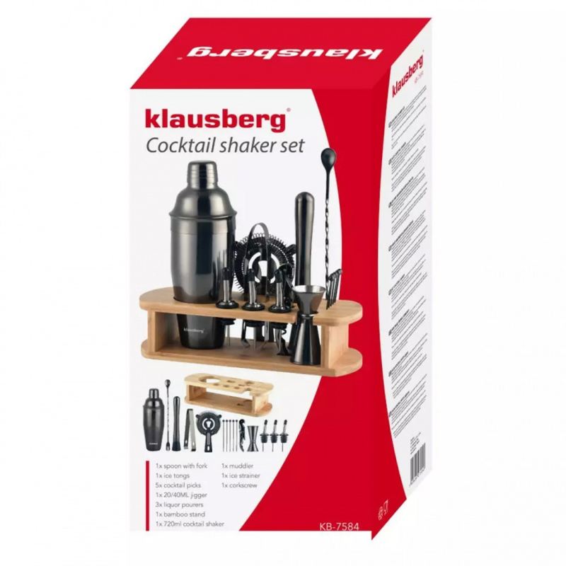 ZESTAW BARMAŃSKI 16 ELEMENTÓW KLAUSBERG KB-7584 - obrazek 6
