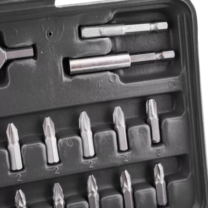 Zestaw Bitów 100 Elementów Różne Końcówki Torx Imbus Tri-Wing Spanner - obrazek 6