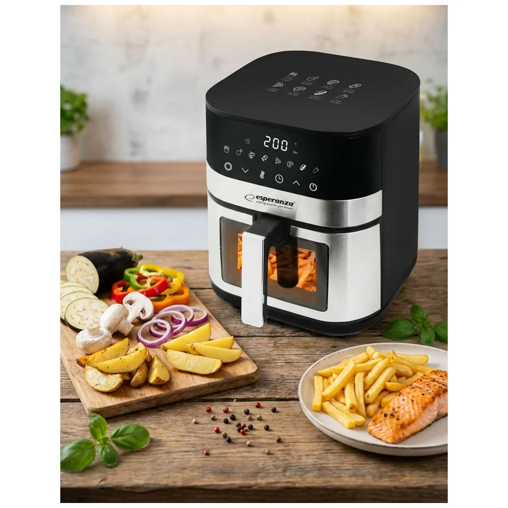 EKA003 Esperanza frytkownica beztłuszczowa pesce alla griglia 5l 1400w - obrazek 8