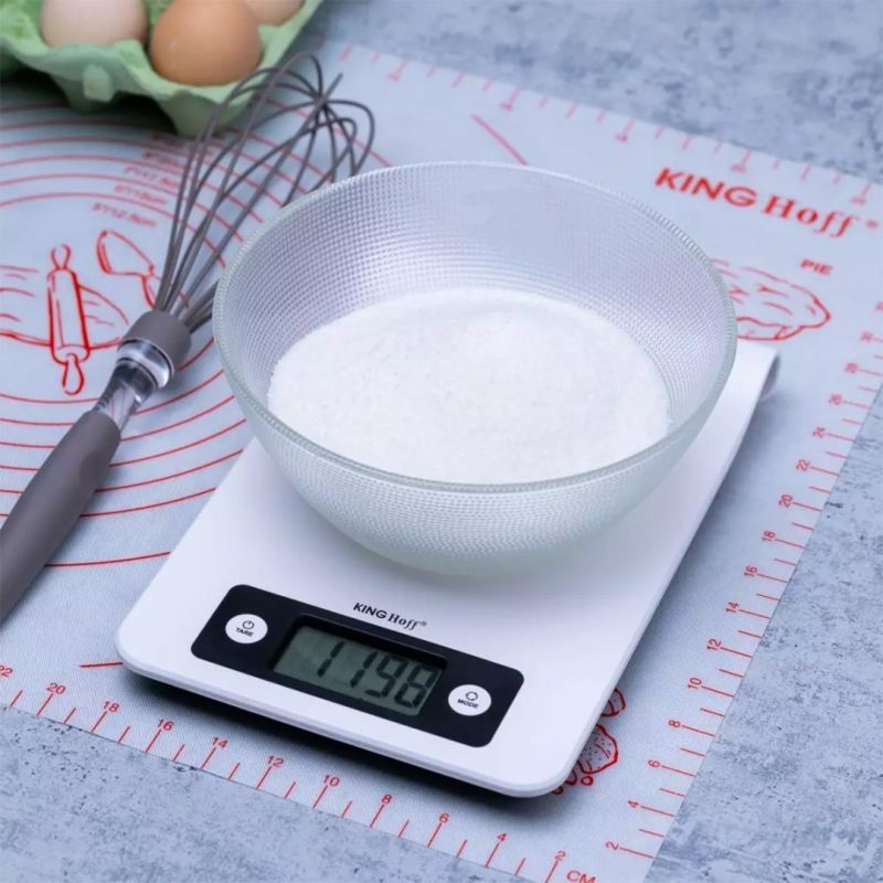ELEKTRONICZNA WAGA KUCHENNA KINGHOFF KH-1822 NA RELING - obrazek 2