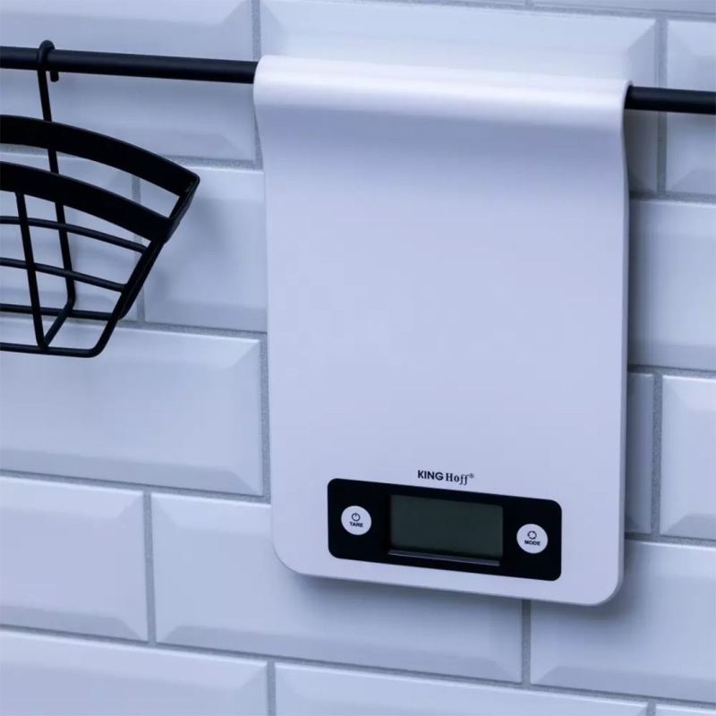 ELEKTRONICZNA WAGA KUCHENNA KINGHOFF KH-1822 NA RELING - obrazek 5