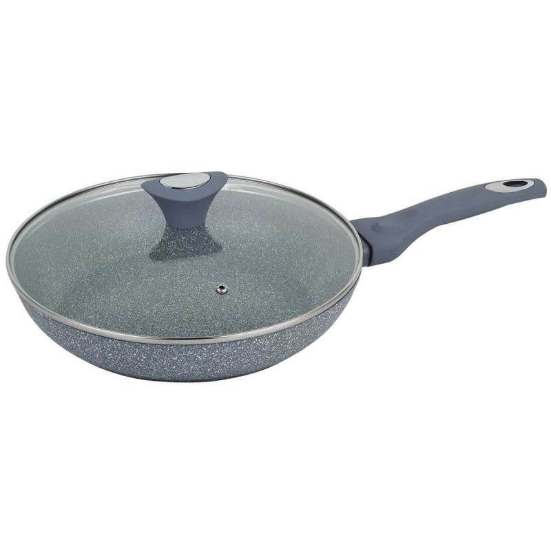 PATELNIA GRANITOWA 28cm KLAUSBERG KB-7318 Pokrywa