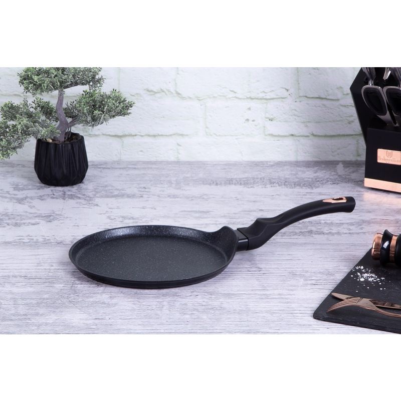 PATELNIA GRANITOWA DO NALEŚNIKÓW 25cm BERLINGER HAUS BLACK ROSE BH-1639 - obrazek 5