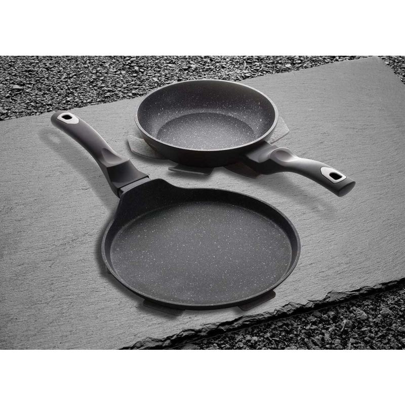 PATELNIA GRANITOWA DO NALEŚNIKÓW 25cm BERLINGER HAUS BLACK SILVER BH-1849 - obrazek 2