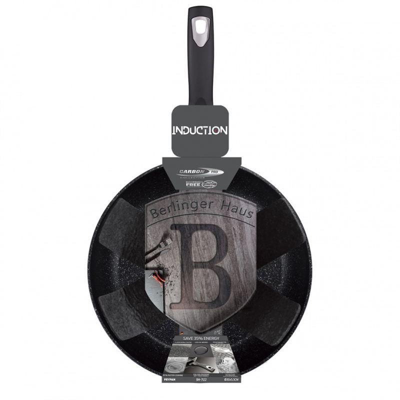 PATELNIA GRANITOWA 30cm BERLINGER HAUS BH-7122 CARBON PRO - obrazek 4